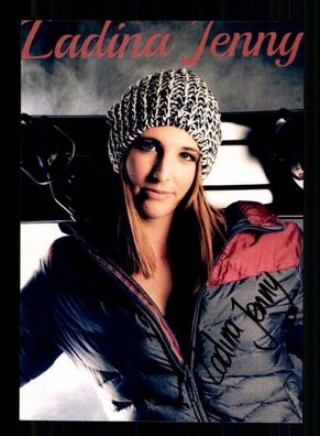 Jenny Ladina Autogrammkarte Snowboard Original Signiert + A 238515