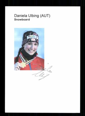 Daniela Ulbing Snowboard Original Signiert + A 238579