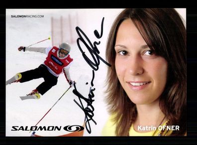 Katrin Ofner Autogrammkarte Snowboard Original Signiert + A 238642