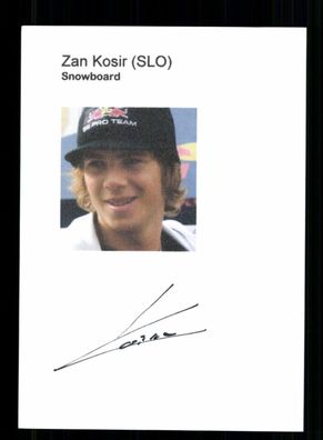 Zan Kosir Snowboard Original Signiert + A 238580