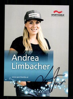 Andrea Limbacher Autogrammkarte Snowboard Original Signiert + A 238665