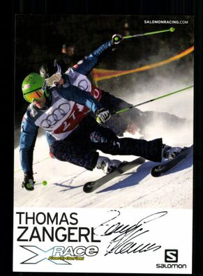 Thomas Zangerls Autogrammkarte Snowboard Original Signiert + A 238672