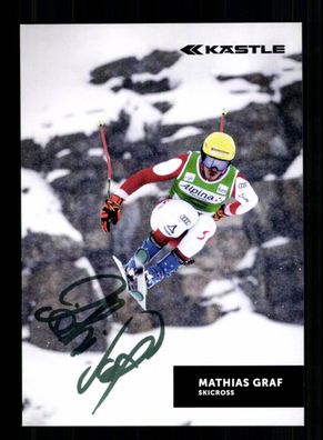 Mathias Graf Autogrammkarte Snowboard Original Signiert + A 238675