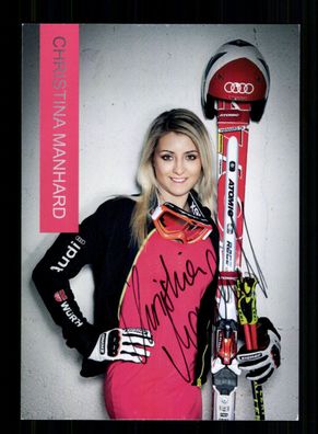 Christina Manhard Autogrammkarte Snowboard Original Signiert + A 238678