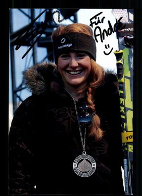 Fanny Smith Foto Snowboard Original Signiert + A 238683