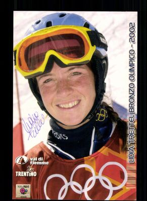 Lydia Trettel Autogrammkarte Snowboard Original Signiert + A 238514