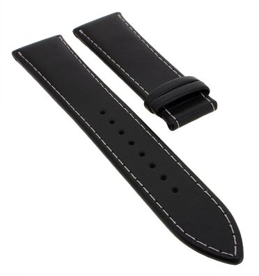 Junghans Mega XL Uhrenarmband | Leder schwarz Anytime Racer 056/4800