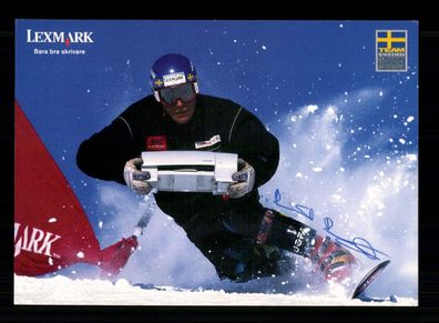 Richard Richardsson Autogrammkarte Snowboard Original Signiert + A 238574