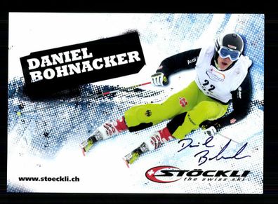 Daniel Bohnacker Autogrammkarte Snowboard Original Signiert + A 238647