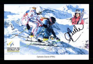 David Ophelie Foto Snowboard Original Signiert + A 238685