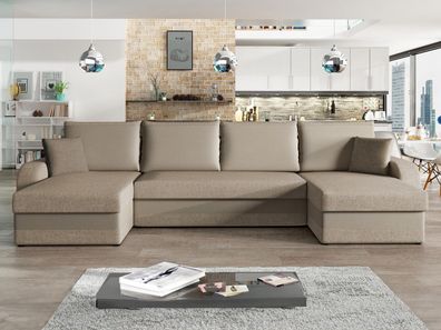 Ecksofa Kris U Lux Wohnlandschaft Polstersofa Polsterecke Sofagarnitur