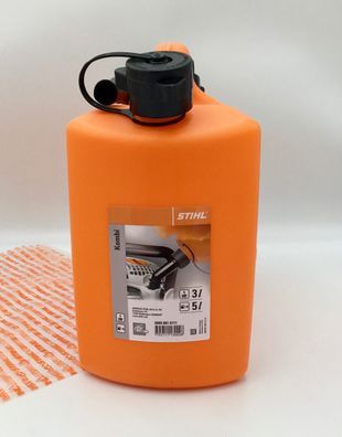 STIHL Kombikanister Standard 5 / 3 Liter orange Doppelkanister 00008810111