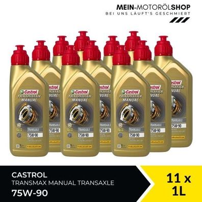 Castrol Transmax Manual Transaxle 75W-90 11x1 Liter