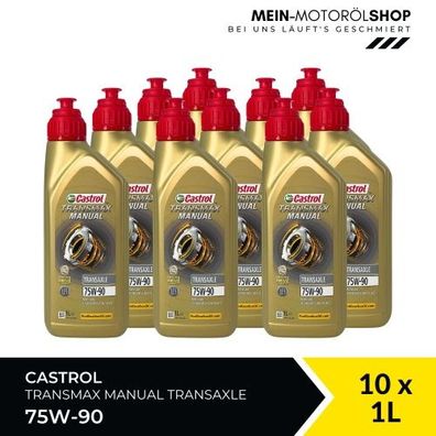 Castrol Transmax Manual Transaxle 75W-90 10x1 Liter