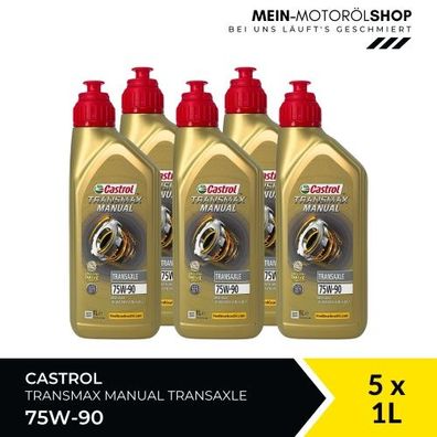 Castrol Transmax Manual Transaxle 75W-90 5x1 Liter