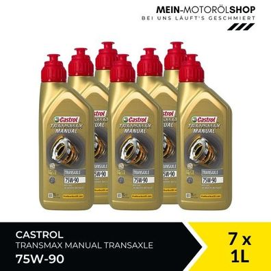 Castrol Transmax Manual Transaxle 75W-90 7x1 Liter