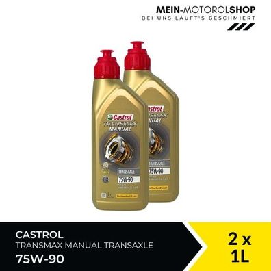 Castrol Transmax Manual Transaxle 75W-90 2x1 Liter