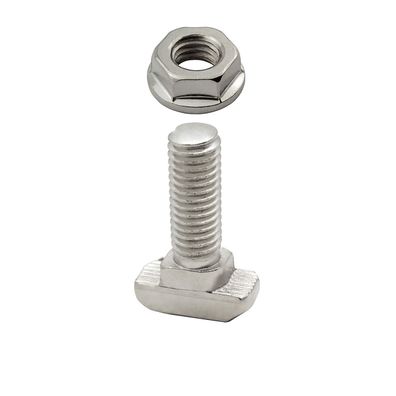 Hammerschraube T-Schraube M8 25mm Nut 8 für Aluprofil 40-er