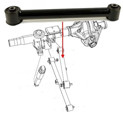 Längslenker hinten oben Dodge RAM 1500 Bj:09-12