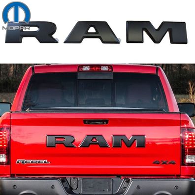 Mopar "Black Edition Serie " Emblem Heckklappe RAM Dodge Ram 1500