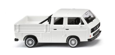 Wiking 029310 VW T3 Doppelkabine - weiß Spur H0 1:87