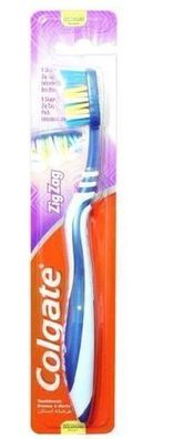 Colgate ZigZag Zahnbürste, mittelgroß, 1 Stück