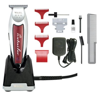 Wahl Detailer Cordless LI rot chrom Haarschneidemaschine