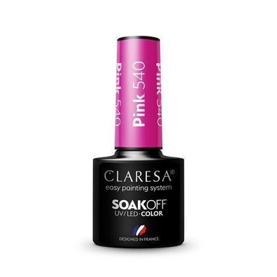 Claresa Soak Off UV/ LED Rosa Hybrid Nagellack 540, 5g