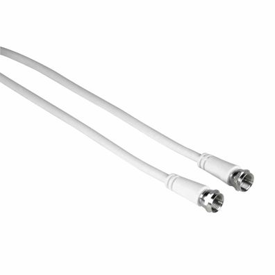 Hama Antennenkabel 10m Koax Stecker Koax Kupplung 75dB für KabelTV