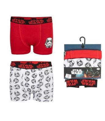 Star Wars Jungen Boxershorts – 95% Baumwolle / 5% Elastan im 2er Pack