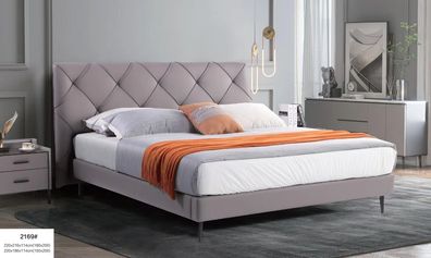 Bett 180X200Cm Betten Leder Moderne Schlafzimmer Möbel Polster Design Luxus Neu