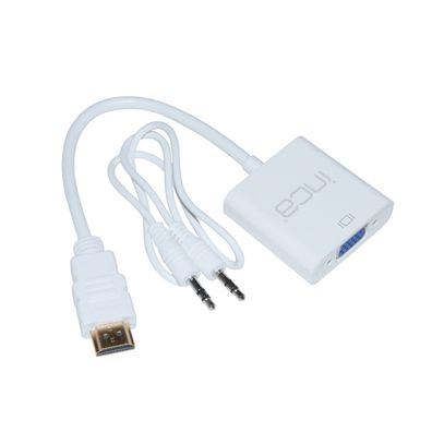 Inca HDMI-auf-VGA-Adapter mit inkludiertem Audiokabel – Optimieren Sie die Konnekt