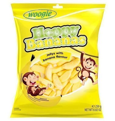 Woogie Glückliche Bananen 250 g