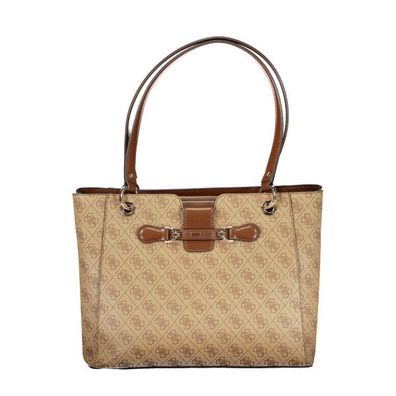 Guess Nolana Noel Damen Shopper Tasche braun