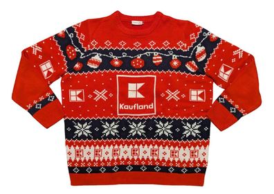 Kaufland Weihnachtspullover Pullover Weihnachten Ugly Christmas Sweater Unisex