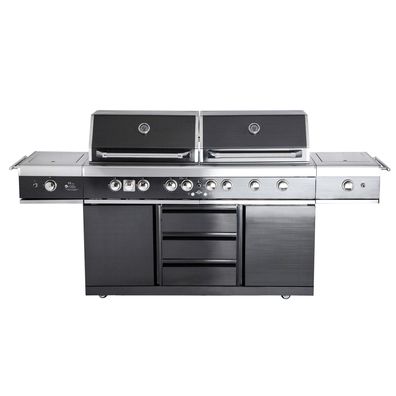 TOP-LINE - Allgrill EXTREM Light Steakzone® - BLACK mit Air System