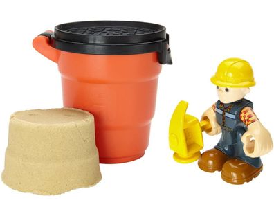 Fisher Price - Spielfigur - Bob der Baumeister mit Sand und Eimer Spielset Figur