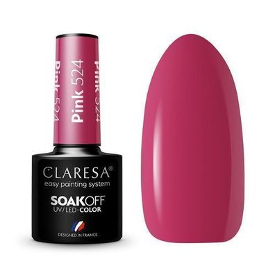 Hybrid-Nagellack von Claresa in Rosa