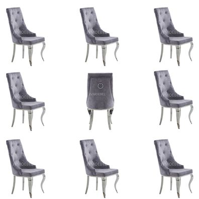 Design 8X Stühle Set Sessel Luxus Stuhl Gruppe Modern Esszimmer