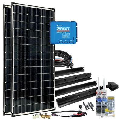 Offgridtec mPremium+ XL 300W 12V MPPT Caravan Solaranlage