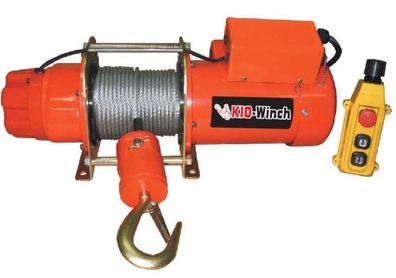 Kiowinch GH 300 Elektroseilwinde Hubwinde Zugwinde 30m 300kg 22-37m/min 230V