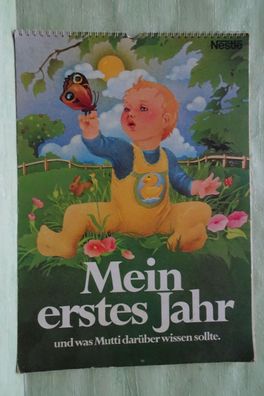 Nestle Erziehung Ratgeber Kalender Mein erstes Jahr Baby Mutter Vater