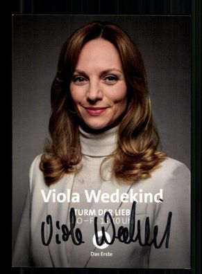 Viola Wedekind Sturm der Liebe Autogrammkarte Original Signiert # BC 216142