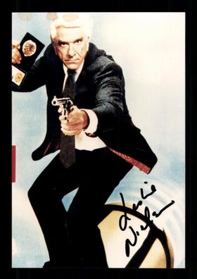 Leslie Nielsen u.a. Die Nackte Kanone Original Signiert # BC 215945