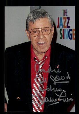 Jerry Lewis 1926-2017 Amerikanischer Schauspieler Original Signiert # BC 215948