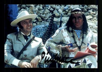 Pierre Brice 1929-2015 Bekannt aus Winnetou Original Signiert # BC 215974