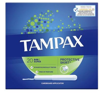 Tampax Super Tampons 20 Stk mit Applikator