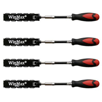 4x WINMAX FLEX Verstellbarer KEIL MIT Flexiblem GRIFF 2400