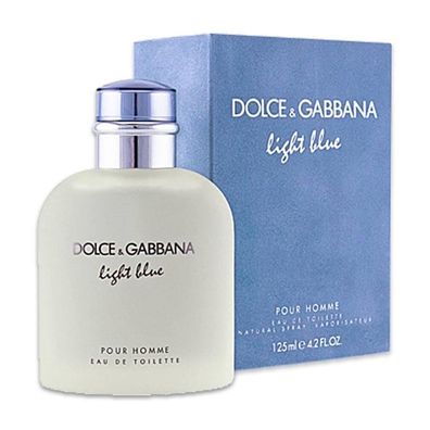 DOLCE&GABBANA Eau de Toilette Light Blue Pour Homme, 125 ml