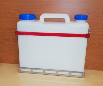 Zweihalskanister schmal inkl. Halter 20 Liter Kanisterhalter Wohnmobil